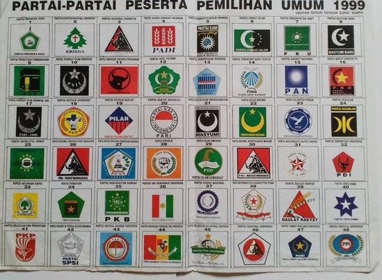 Jumlah peserta Pemilu 1999