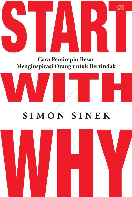 Sampul Buku Start with Why